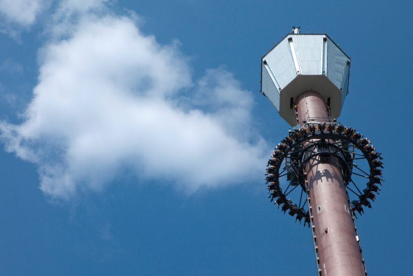 Det ombyggda Lisebergtornet har blivit Atmosfear. Foto: Kajsa Sjölander