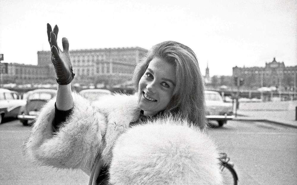 ”Ann-Margret kom från USA till Stockholm 1964 och det var presskonferens på Grand Hotel i Stockholm. Hon var väldigt charmig och poserade för mig när jag ville ha Slottet i bakgrunden. Hon var riktigt i ropet då, för hon hade gjort en inspelning med Elvis Presley. Att sjunga med Elvis, det var ju hur stort som helst.”