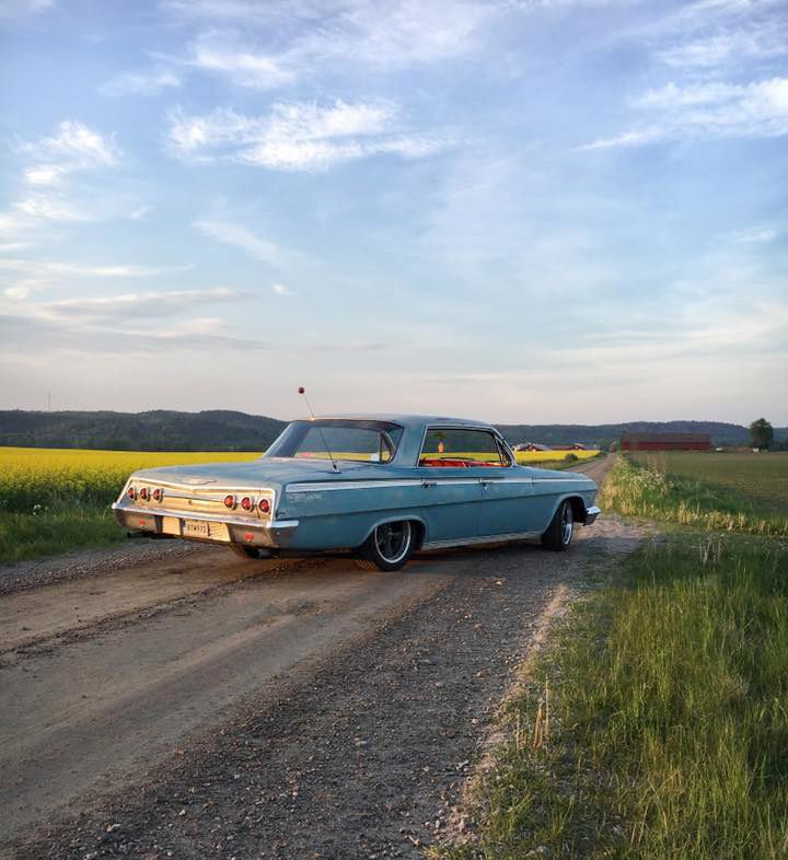 En Impala från 1962 äger Alexander Rundqvist.