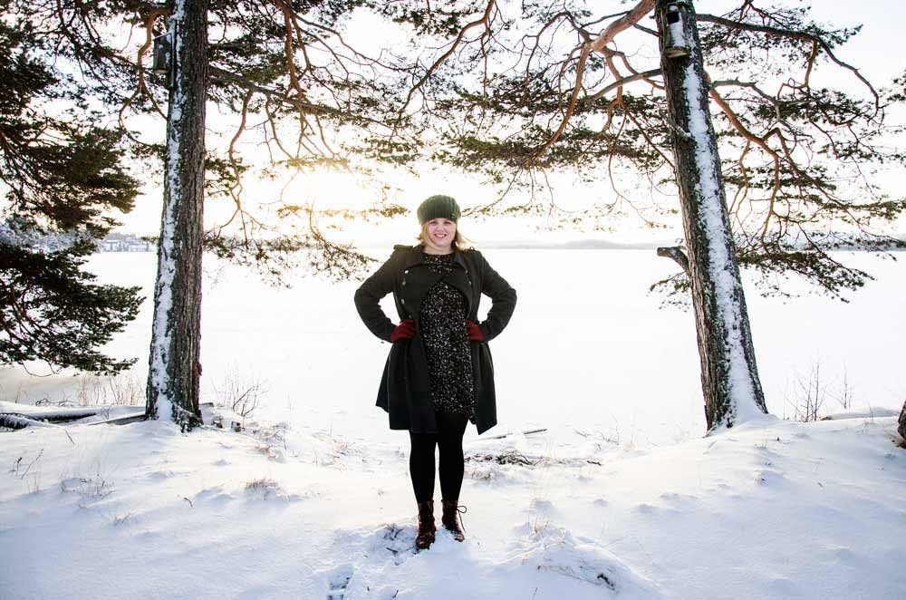 Karin Jonsson starta Facebookgruppen Glesbygdsgirls. Foto: Margit Jonsson.