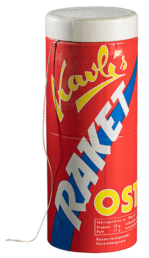 Förpackning Raketost.