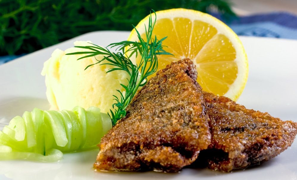 D-vitaminrika fiskar.