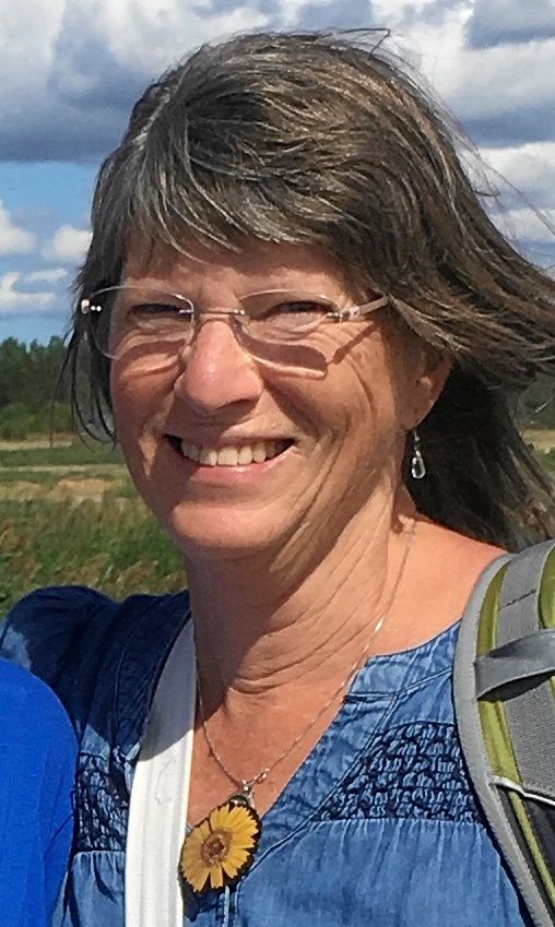 Måd Harnell, Västervik, samordnar kolonisterna under Öppen Trädgård 2019.