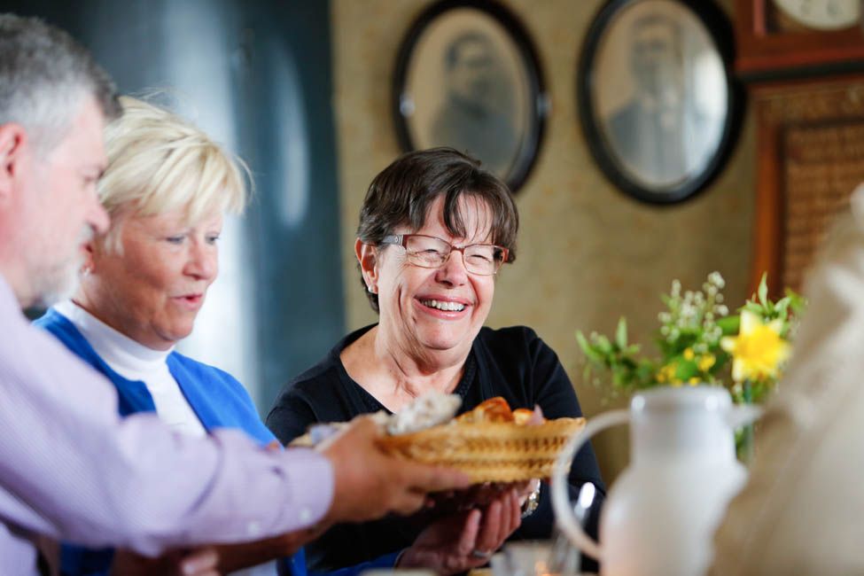Terry Dean njuter av att umgås med sin svenska släkt.