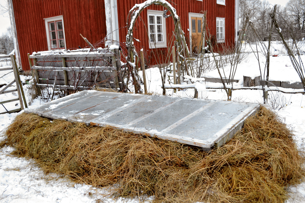 Årets varmbänk i Skillnadens Trädgård.