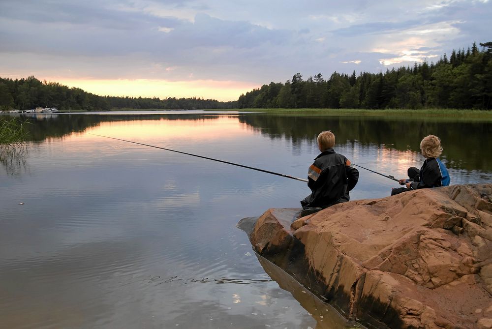 Tänk på att alltid ta med skräpet hem, även linor och krokar.