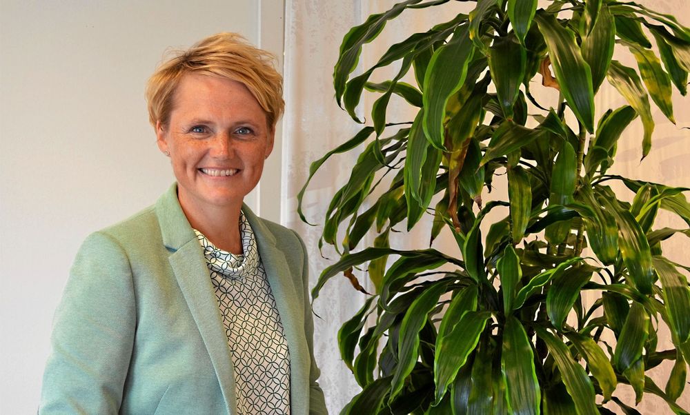 Bild på Anna-Karin Hatt som är vd för LRF.
