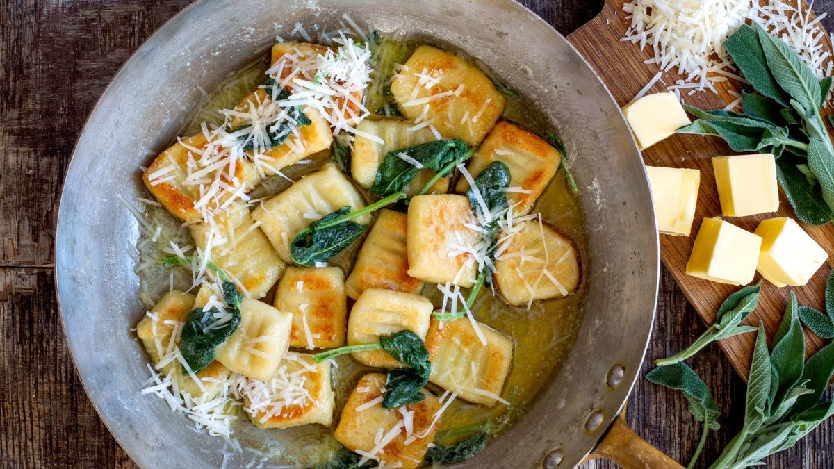 Gnocchi med salviasmör