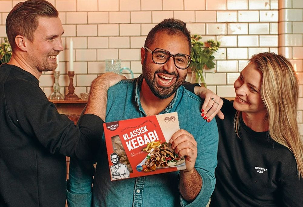 Schysst käk med kebab. Amir Kheirmand är inte bara bra på att laga mat, han är grym på kebab också!
