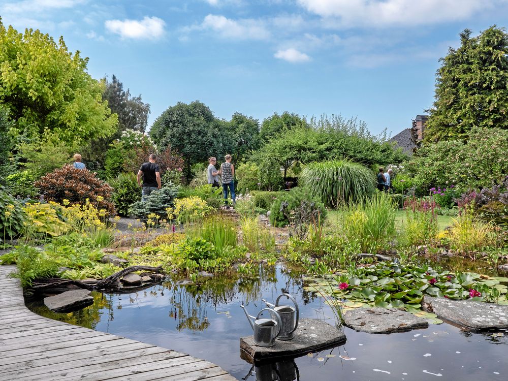 Det blev en riktigt fin final. Christina Fryle visade sin trädgård i Varberg för allra sista gången. – Det var perfekt trädgårdsväder, varmt men molnigt och många stannade länge för att titta, berättar Christina.