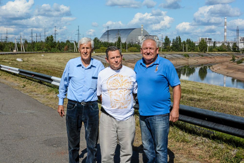 Petrov, Oleksandr och Mykola jobbade alla på kraftverket 1986.