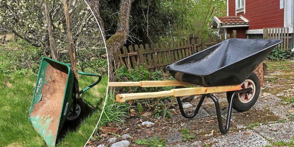 Lätt fixat! Så lagar du en trasig skottkärra – trädgårdens favorit