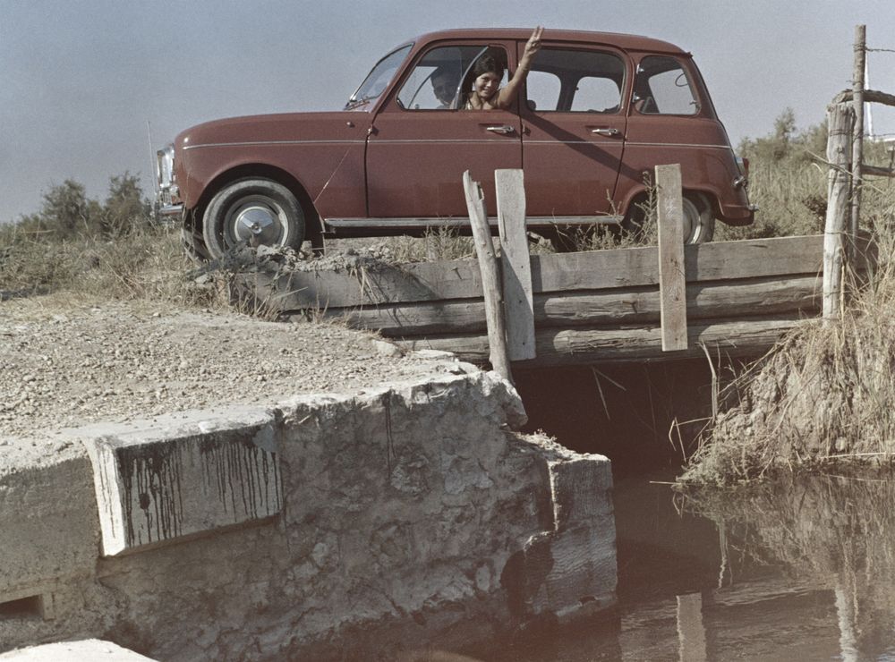 Klassisk Renault 4L.