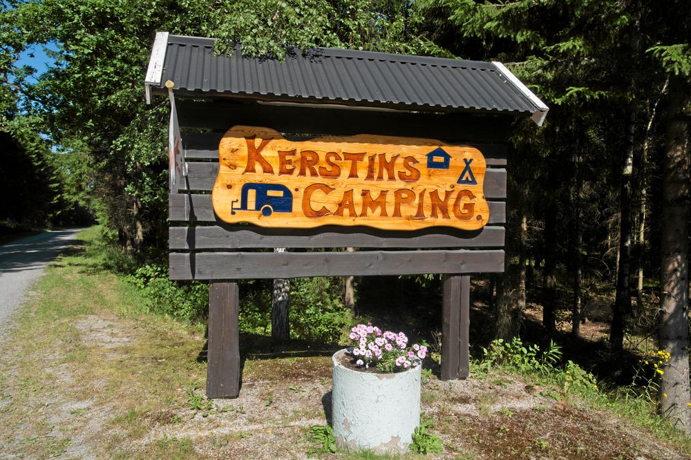 Kerstins camping heter den efter Freddys mamma som var med och drev den i början.