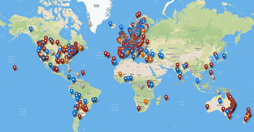 Här är alla platser som ska delta i klimatstrejken den 15 mars.