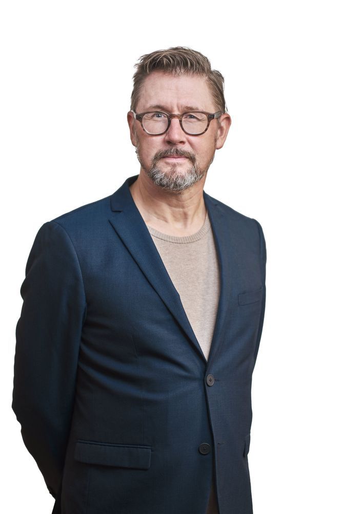 Bild på Joel Linderoth, Lands chefredaktör. 