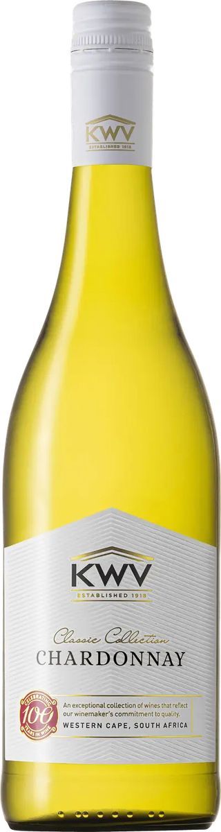 Vitvinflaska KWV Classic Collection Chardonnay från Sydafrika