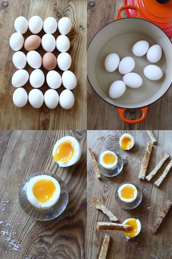 Löskokta ägg