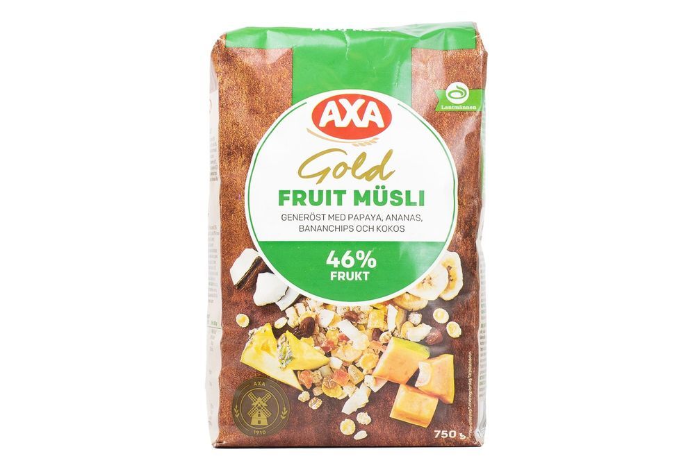 Axa gold Fruit müsli.