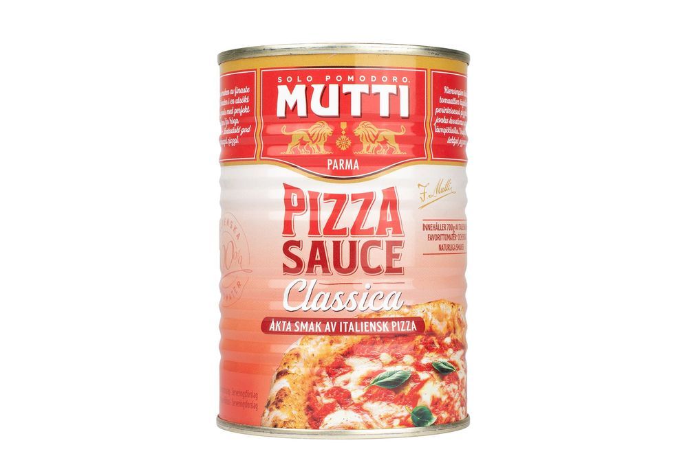 Mutti Pizza sauce classica-konservburk.