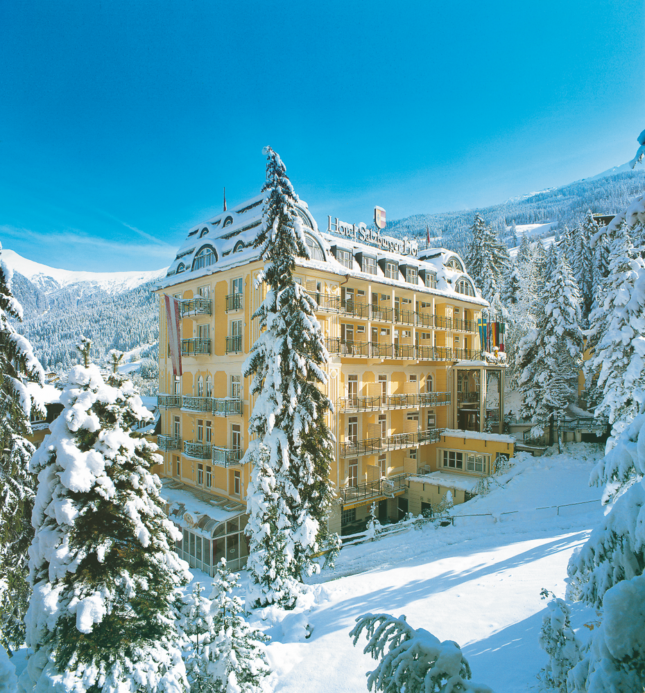 Salzburger Hof Bad Gastein Vintermiljö