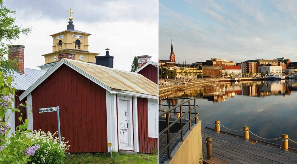 Luleå är både vackert och solsäkert.