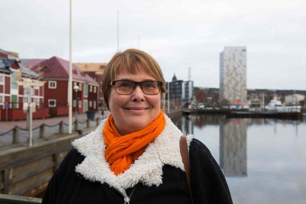 Lena Finne Jansson ansvarar för asylprojektet i Örnsköldsviks kommun och stolt över vad de åstadkommit.