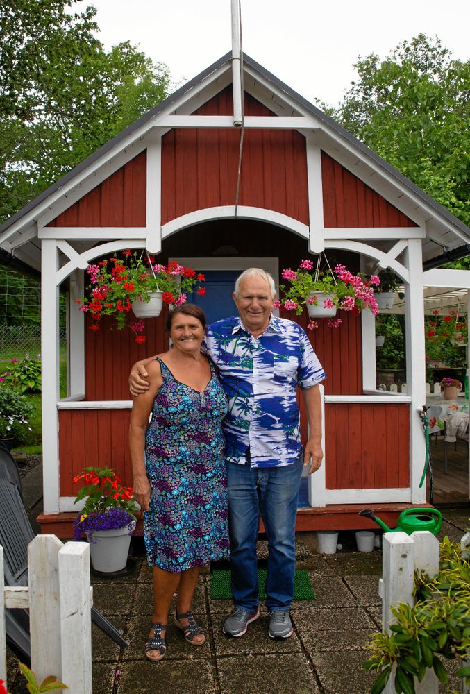 Maria och Mijo Majic, 72 respektive 81 år, har odlat på Kulbacken i nästan 50 år. ”Vi har varit här väldigt mycket, speciellt sedan vi blev pensionärer”, berättar de.