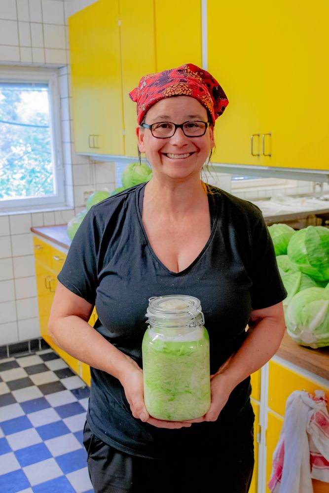I Adrianas hemland Polen är mjölksyrning vanligt.