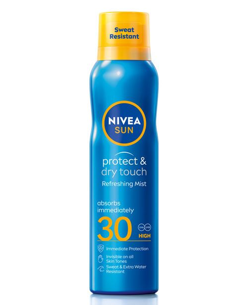 Solsprayen passar bra vid utövning av sporter och aktiviteter och är dermatologiskt testad.