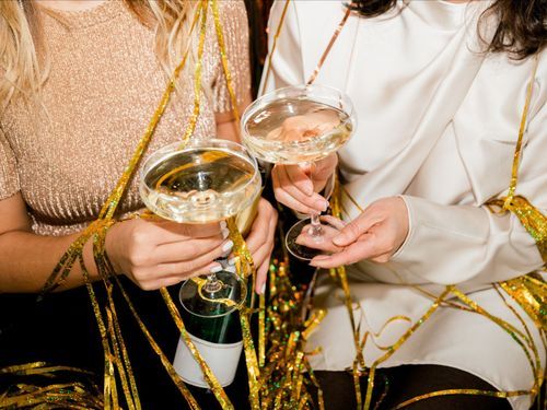 Goda bubblor till nyårsskålen