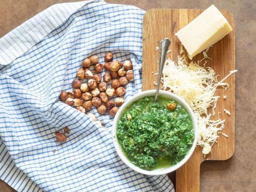 Nässelpesto – enkelt recept