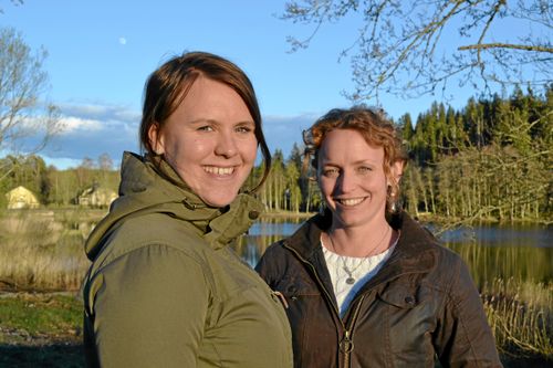 Hittar möjligheter. Jennifer Erlandsson och Karin Torstensson leder Falkenbergs nya landsbygdsprojekt som ska hitta nya servicepunkter och förhoppningsvis också minska bostadsbristen.