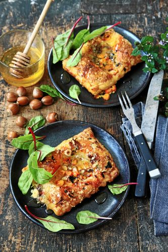 Frasigt goda tartletter på Västerbottensost.