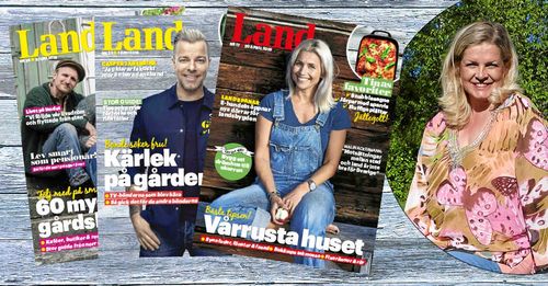 Lands räckvidd ökar i en tidningsbransch som går på knäna. ”Det är fantastiska siffror!”, säger Lands chefredaktör Carina Löfgren.