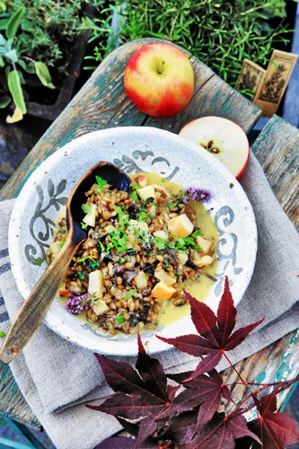 Kornotton passar utmärkt som ensamrätt eller som tillbehör till höstens viltkött.