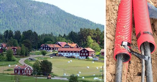 Bildtext: Nu tas nya tag för att få ut bredband i hela landet till år 2025.
