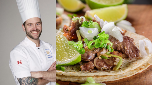 En förfinad variant av Årets kock-vinnaren David Lundqvists ”skämsmat”.